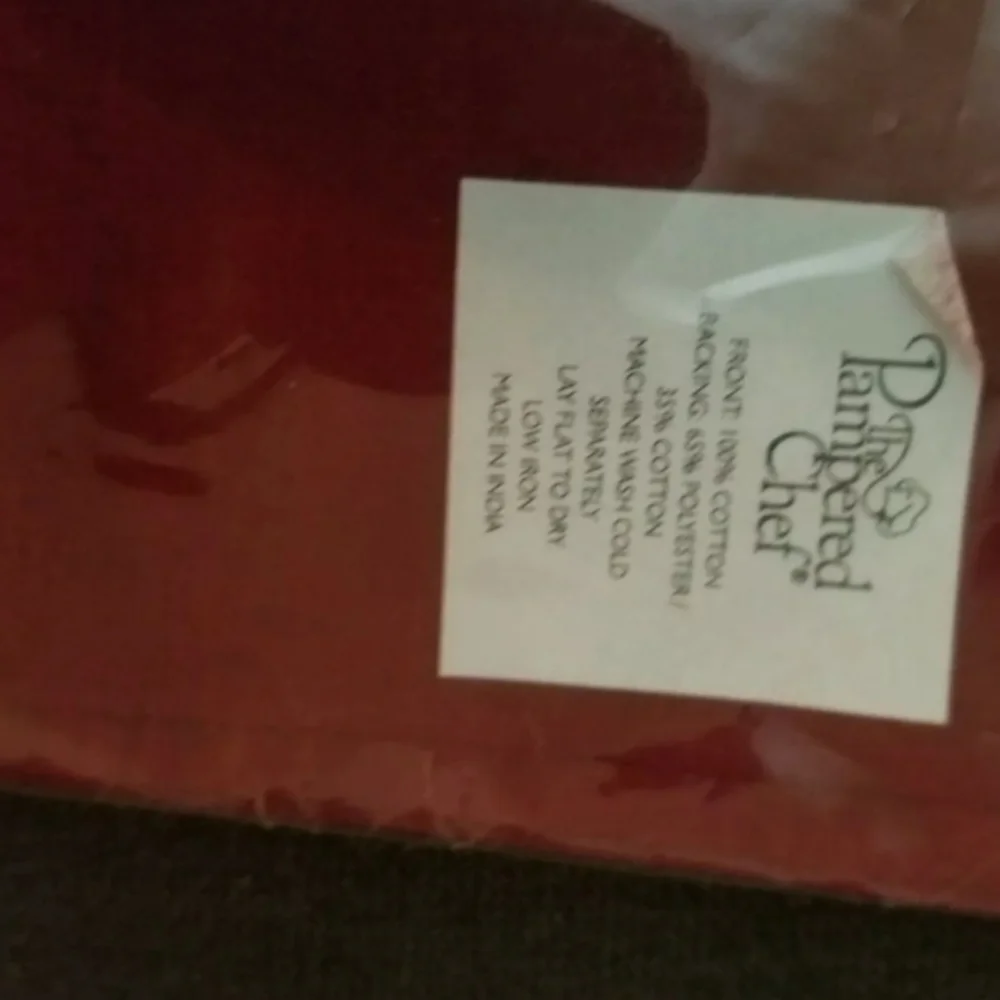 Retired NIB The Pampered Chef Fall Leaf Placemats